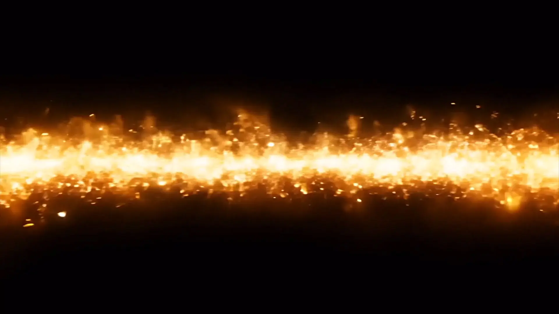 Blazing Streak Intense Fire Transition for Title Animation